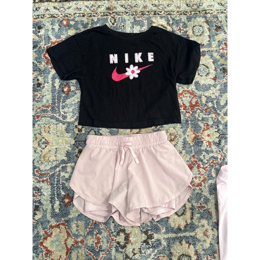 Nike Ivivva All in Motion Girls Size 6 Activewear Bundle Pink Black EUC - Picture 5 of 6